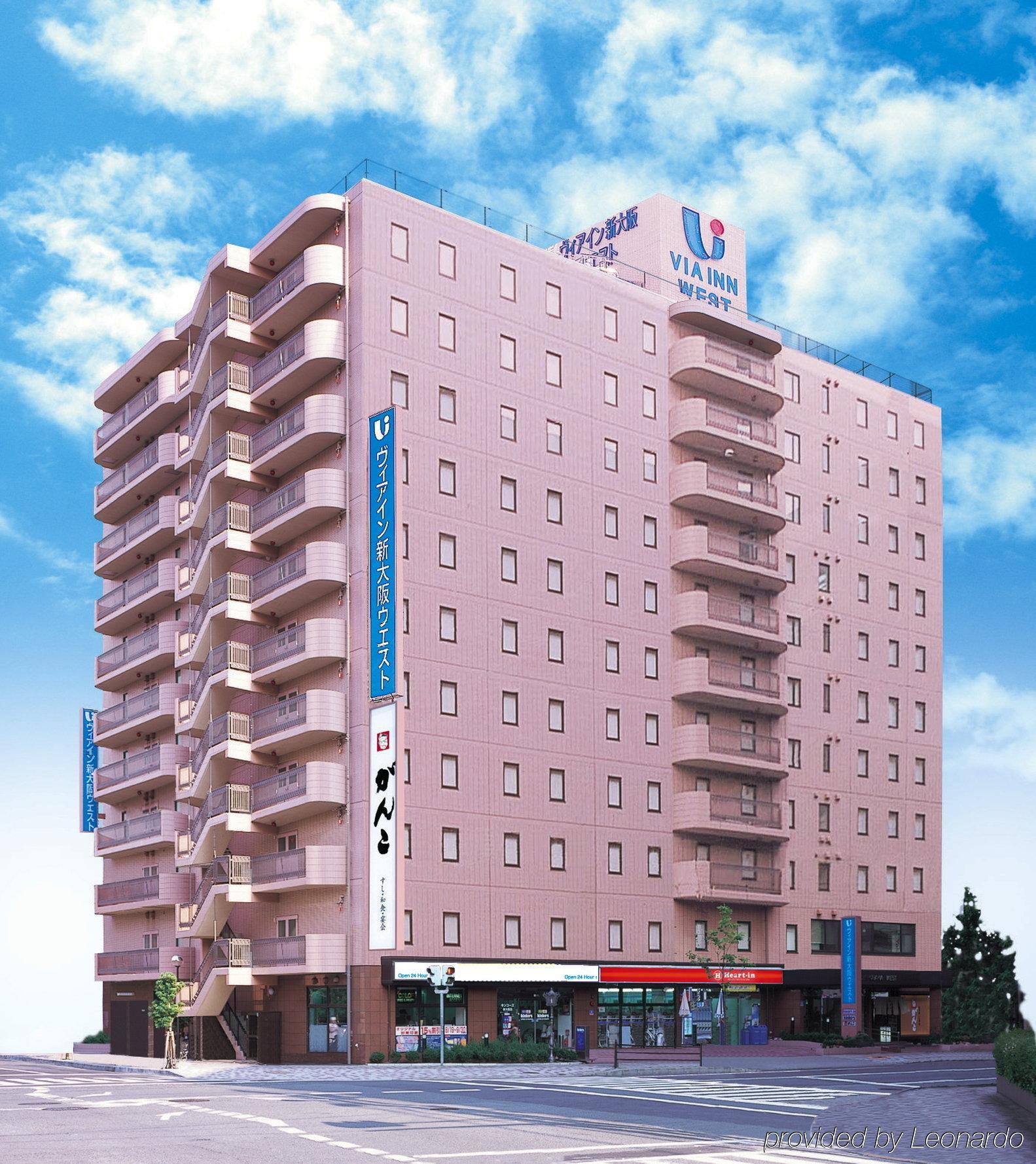 Via Inn Shin Osaka West Buitenkant foto